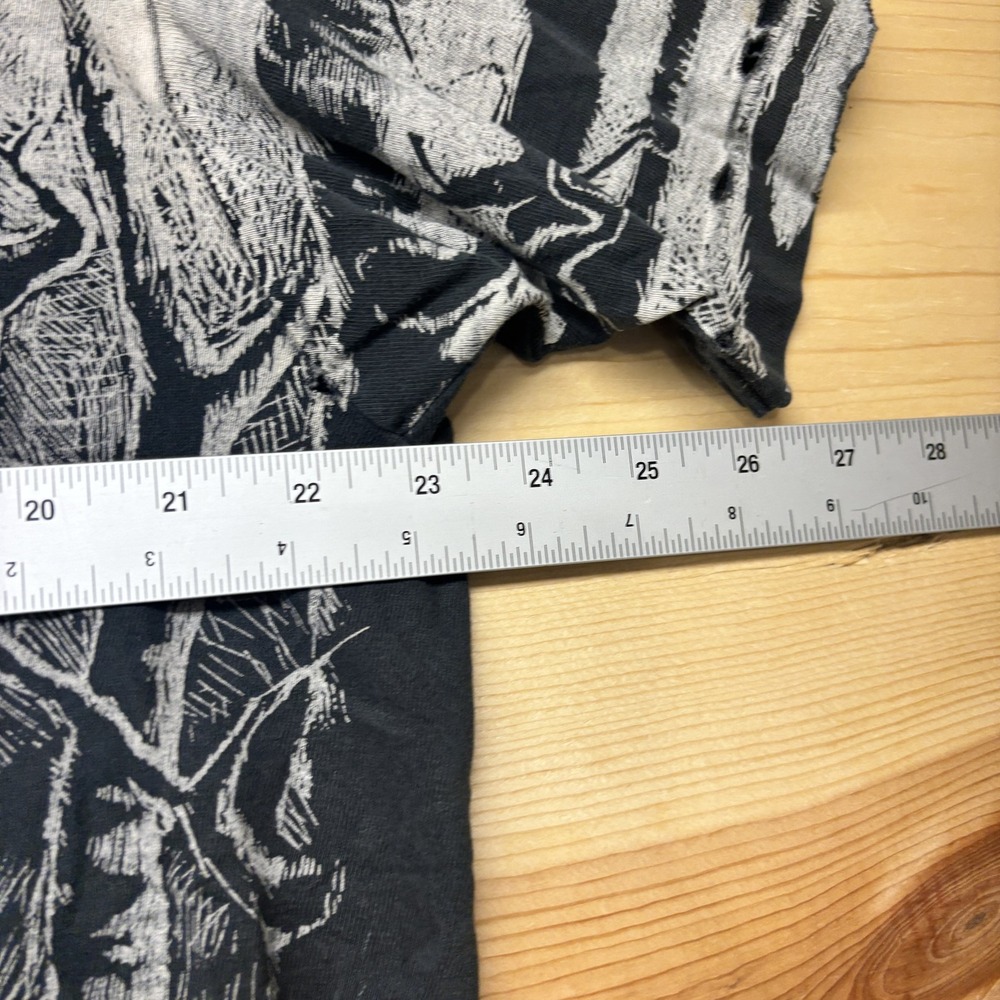 Vintage Cabela's Wolf Shirt Mens‎ XL Black Wilderness Animal Graphic Tee 90s USA - Picture 10 of 16